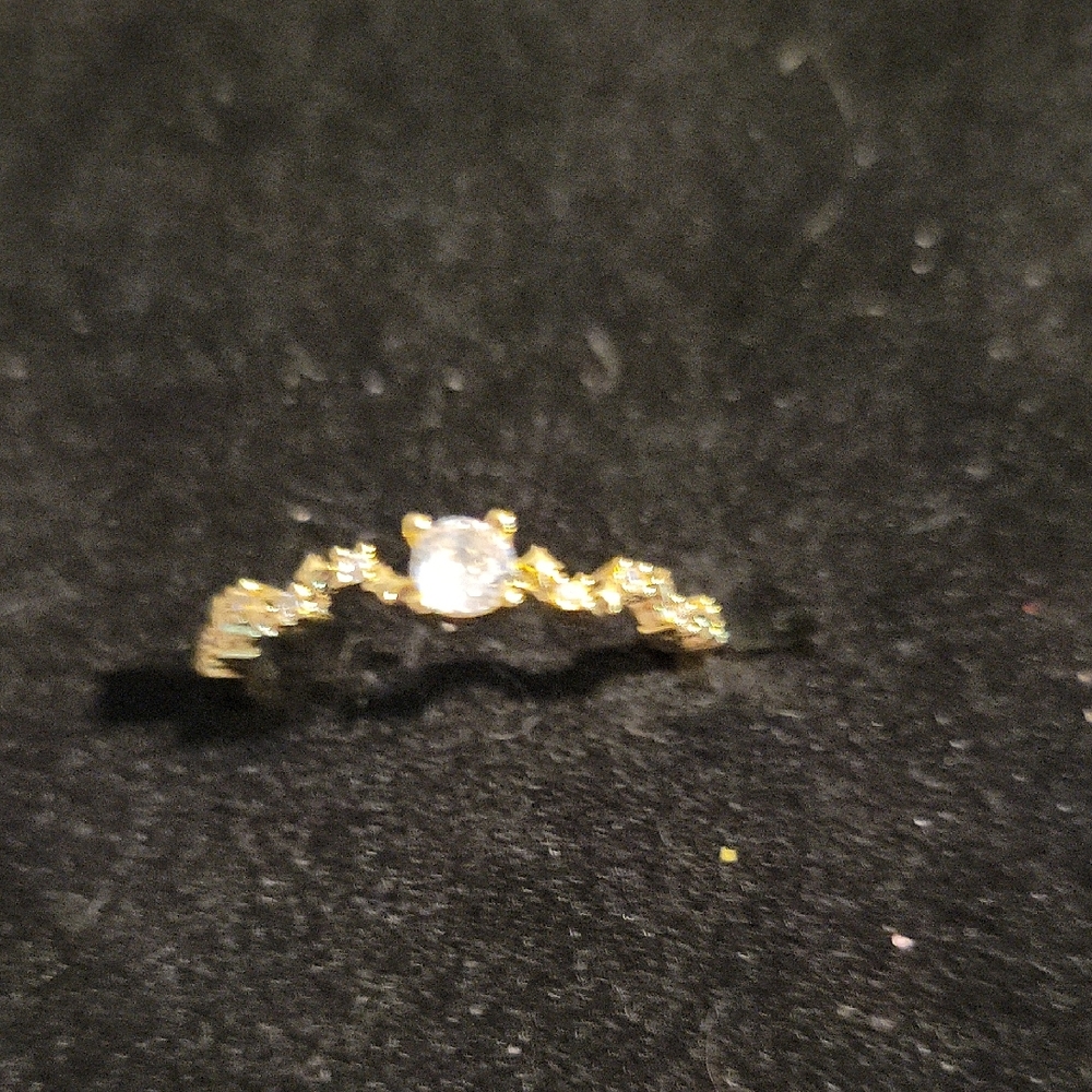 Elegant Gold and Silver Women's Ring
